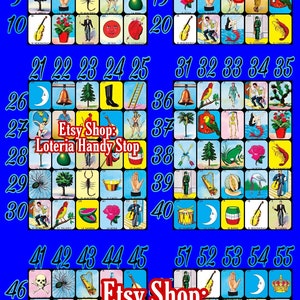 Loteria con 60 Numeros