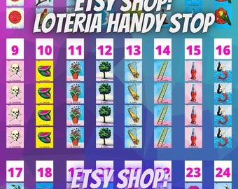 Tablero de juego de lotería Shuffle para descarga digital