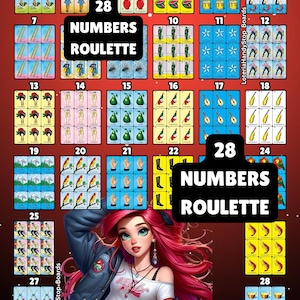 Roulette Loteria Board Game