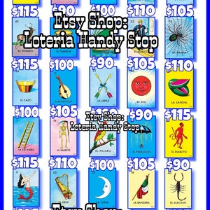 Carta de Loteria para Jugar Online