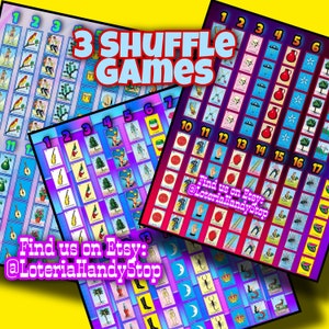 Roulette Loteria Board Games with 18 Numbers to Play Bundle