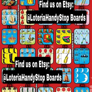 30 Numbers Roulette Loteria Board Shuffle Game