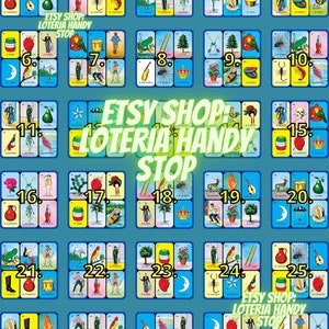 Loteria Juego para Carta Llena