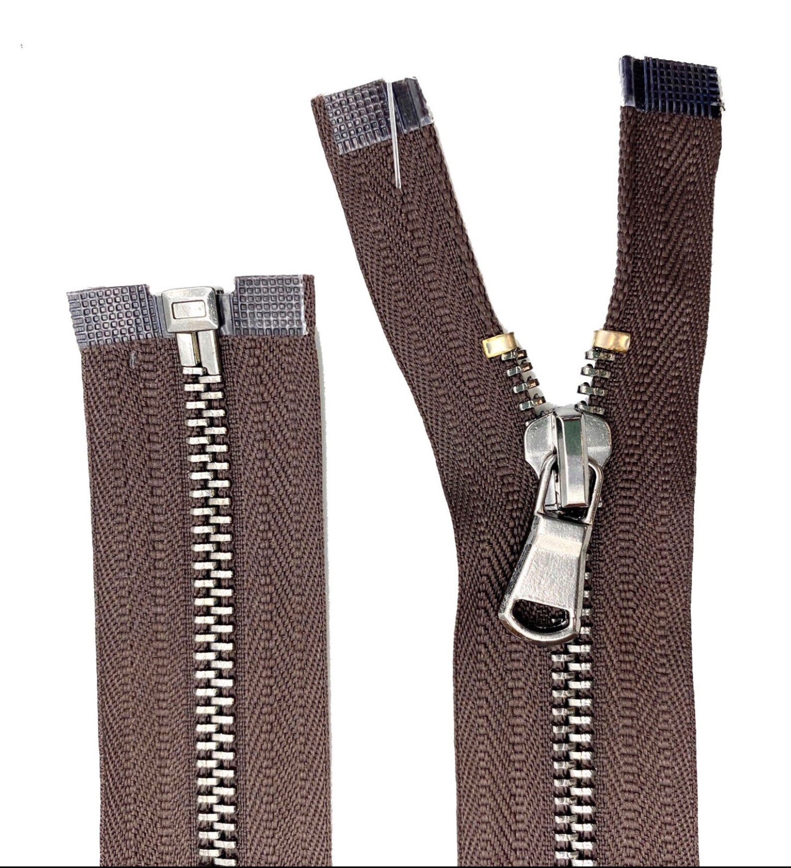 10 piece 80 cm /70 cm/ 60 cm Metal Zipper Divisible Metal Zip Etsy