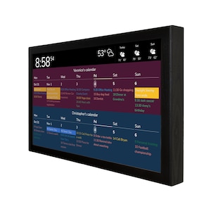 Digital Family Planner 24 Inch, Smart Display, Wi-Fi Calendar, Home Planner, To Do List, Weekly Planner, Digital Organizer, Picture Frame