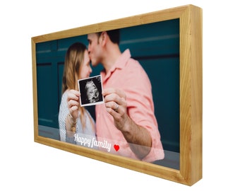 Digital Photo Frame 32 inch HD WiFi Connected, Family Photo Hub, Photo Viewer, Smart Home, Digital Wall Calendar, Wall Screen, Home Decor