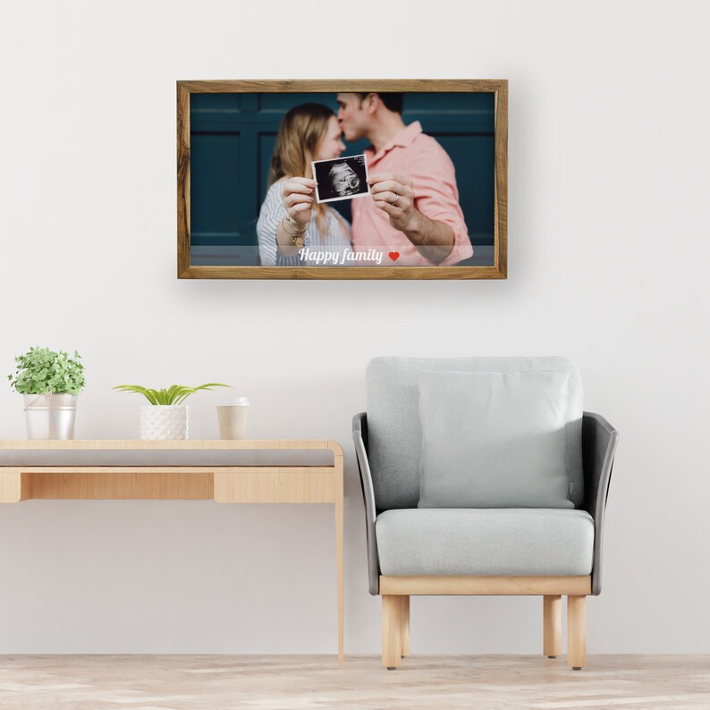 Personalized 24 Inch Digital Smart Screen, Dakboard Frame, Weather