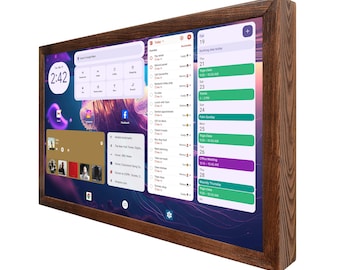 Android Touch Screen 24'', Home Dashboard, Smart Wall Display, Digitale Planner, Smart Home, Familiekalender, Android Widgets