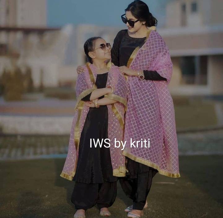 salwar kameez mother and daughter