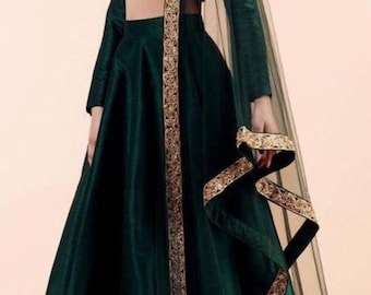 crop top gown dress