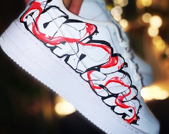 air force 1 graffiti