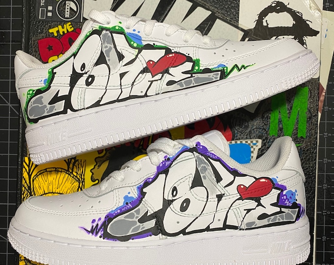 Custom Graffiti Nike Air Force One