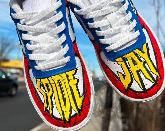 Spider Man Nike Custom AF1.