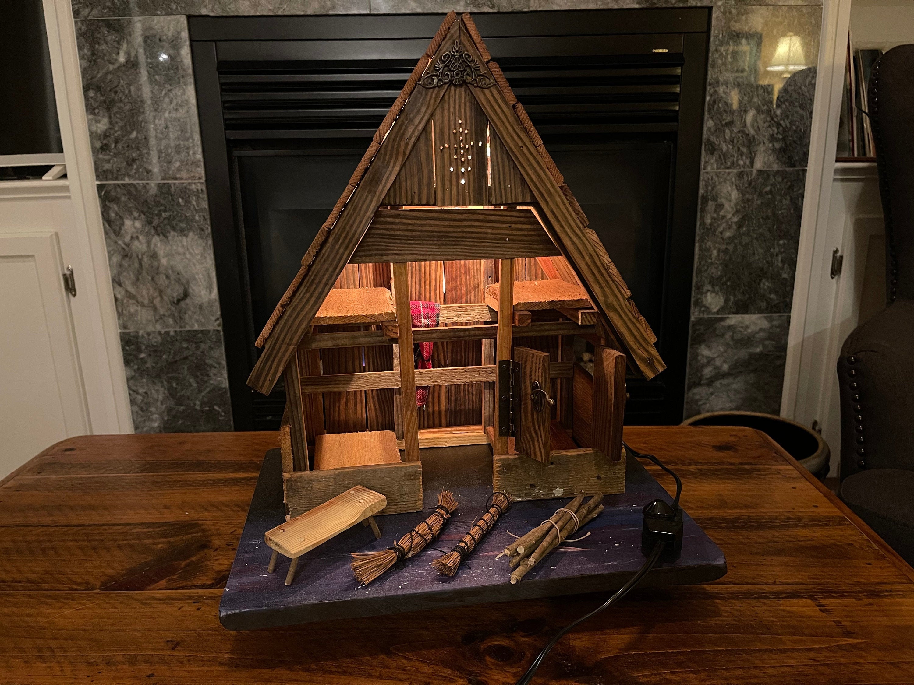 Krippe Krippe Krippe rustikale Krippe rustikale Scheune | Etsy