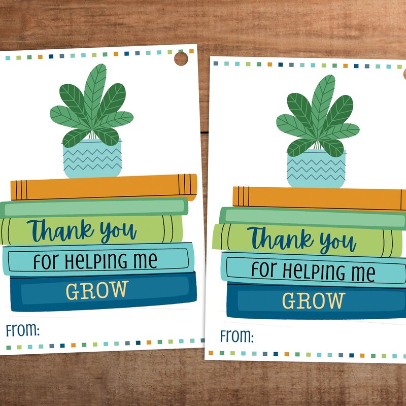 Thank You for Helping Me Grow Etsy
