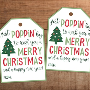The Cutest {FREE} Christmas Tags for your DIY Gifts • The Fresh Cooky