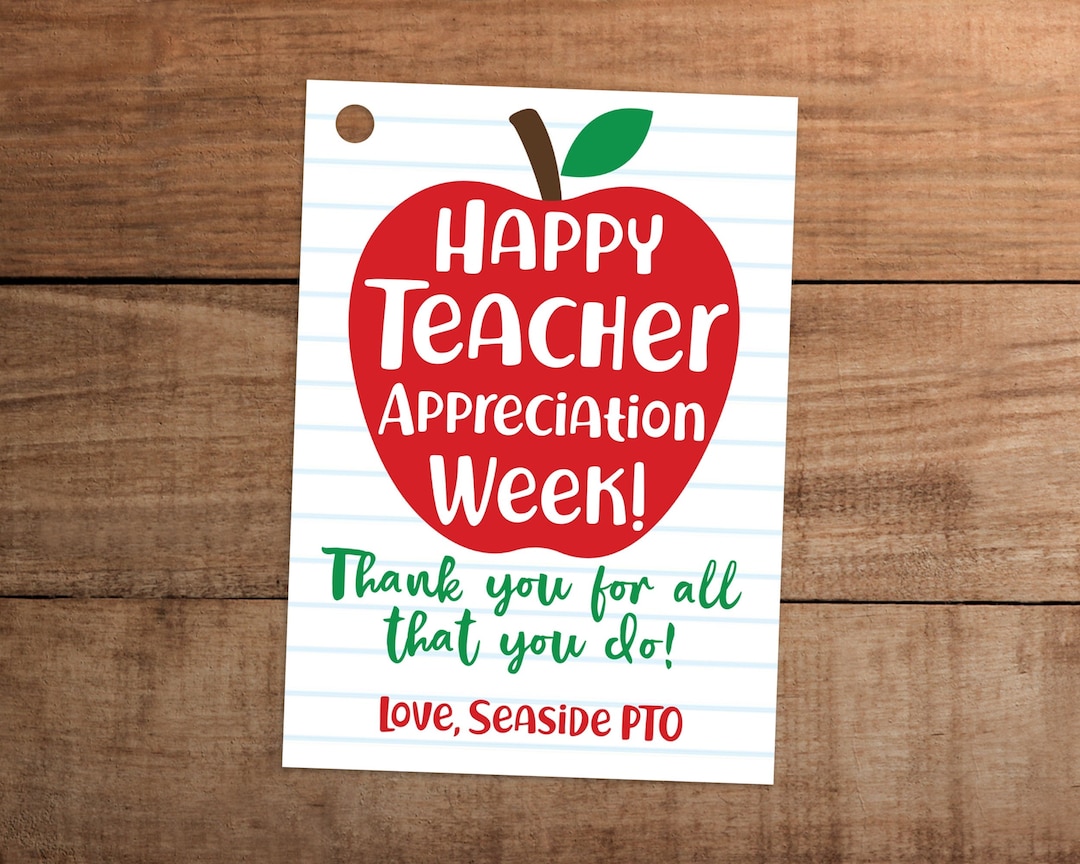 Happy Teacher Appreciation Week