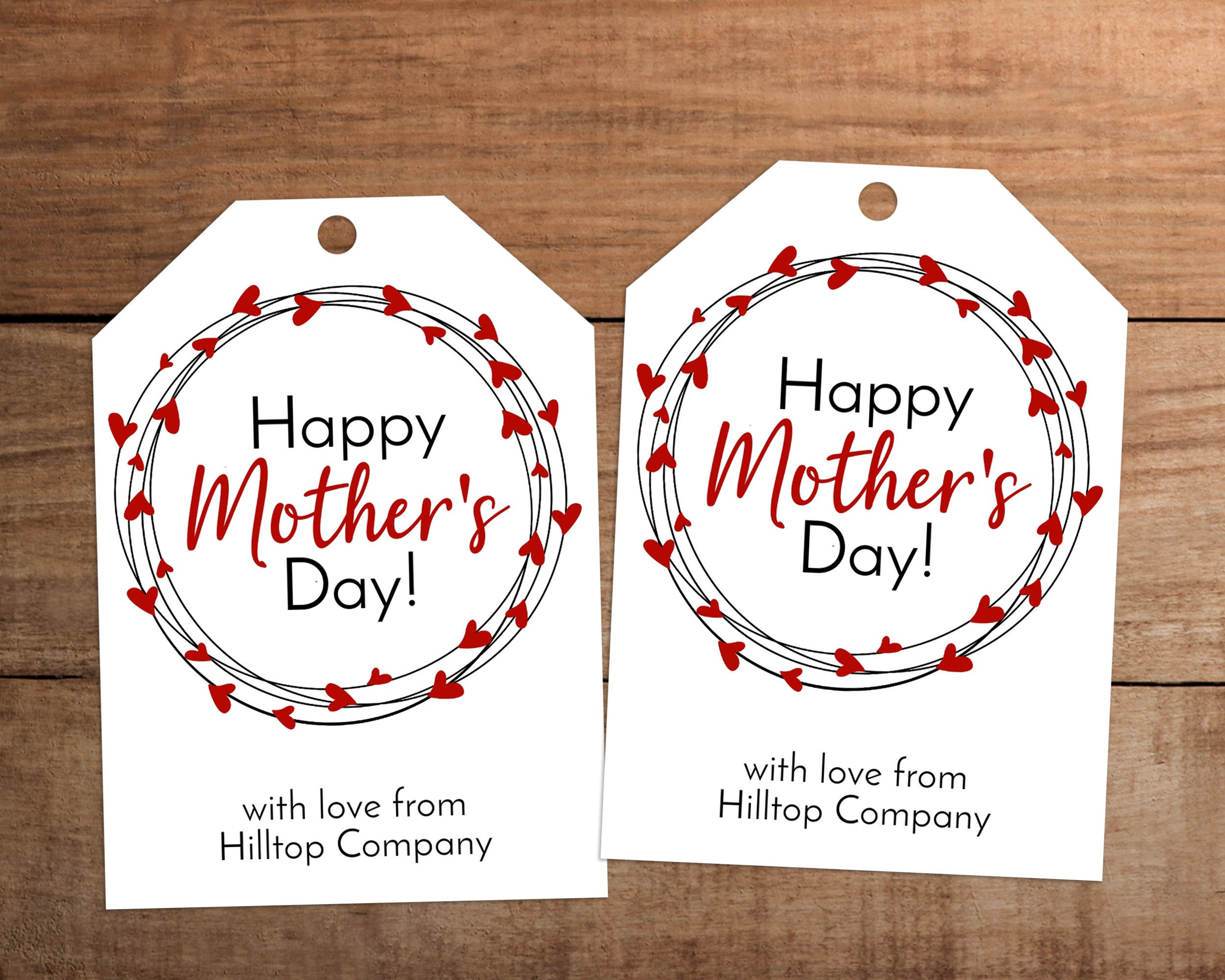 Editable Mothers Day Gift Tag Printable - Etsy