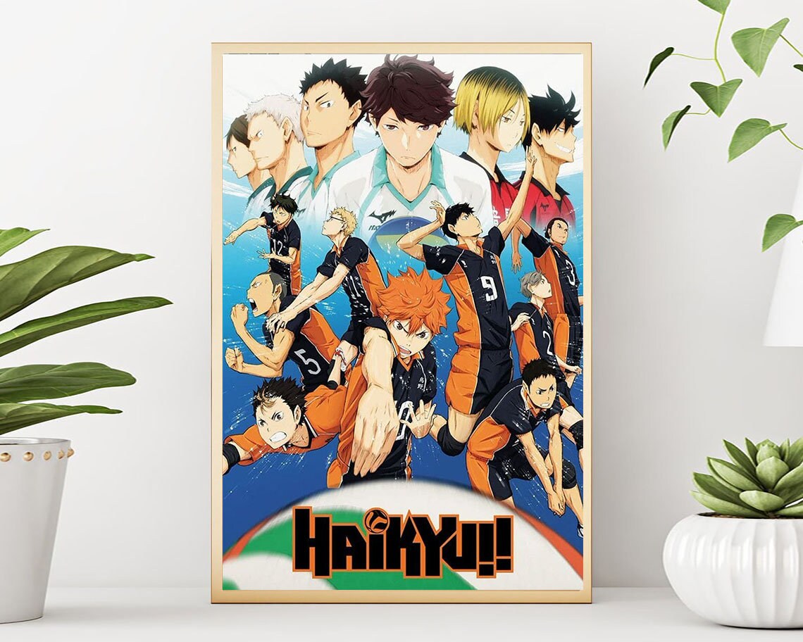 Haikyuu Team Karasuno Printable Poster Haikyuu Poster Etsy