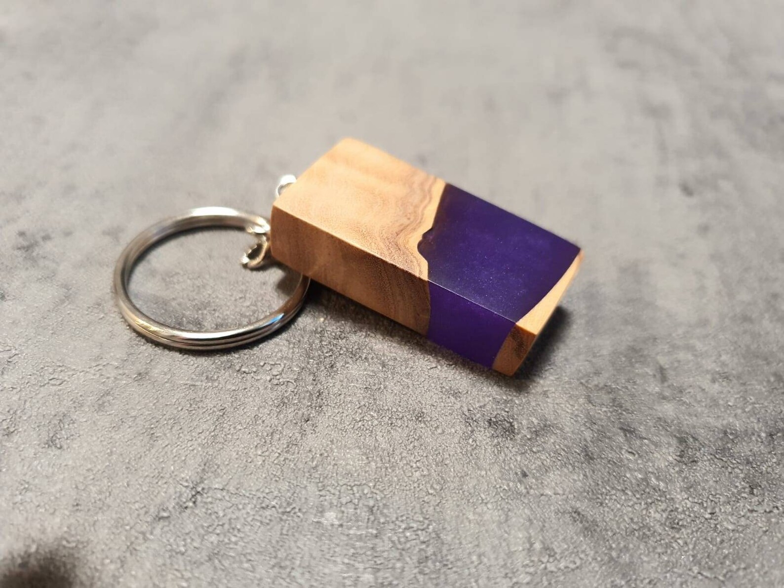 Handmade Epoxy Keychain Keychain Etsy