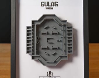 Arte 3D "Gulag" da Zona de Guerra