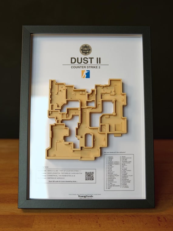 Counter Strike 2 - 3D map collection | Dust 2 | Ancient  | Mirage | Inferno | Nuke | Office | Overpass I Italy I Vertigo | Anubis