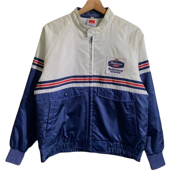 Rothmans Honda バイクジャケット ロスマンズ HRC MotoGPスレーシング ジャケット Rothmans x