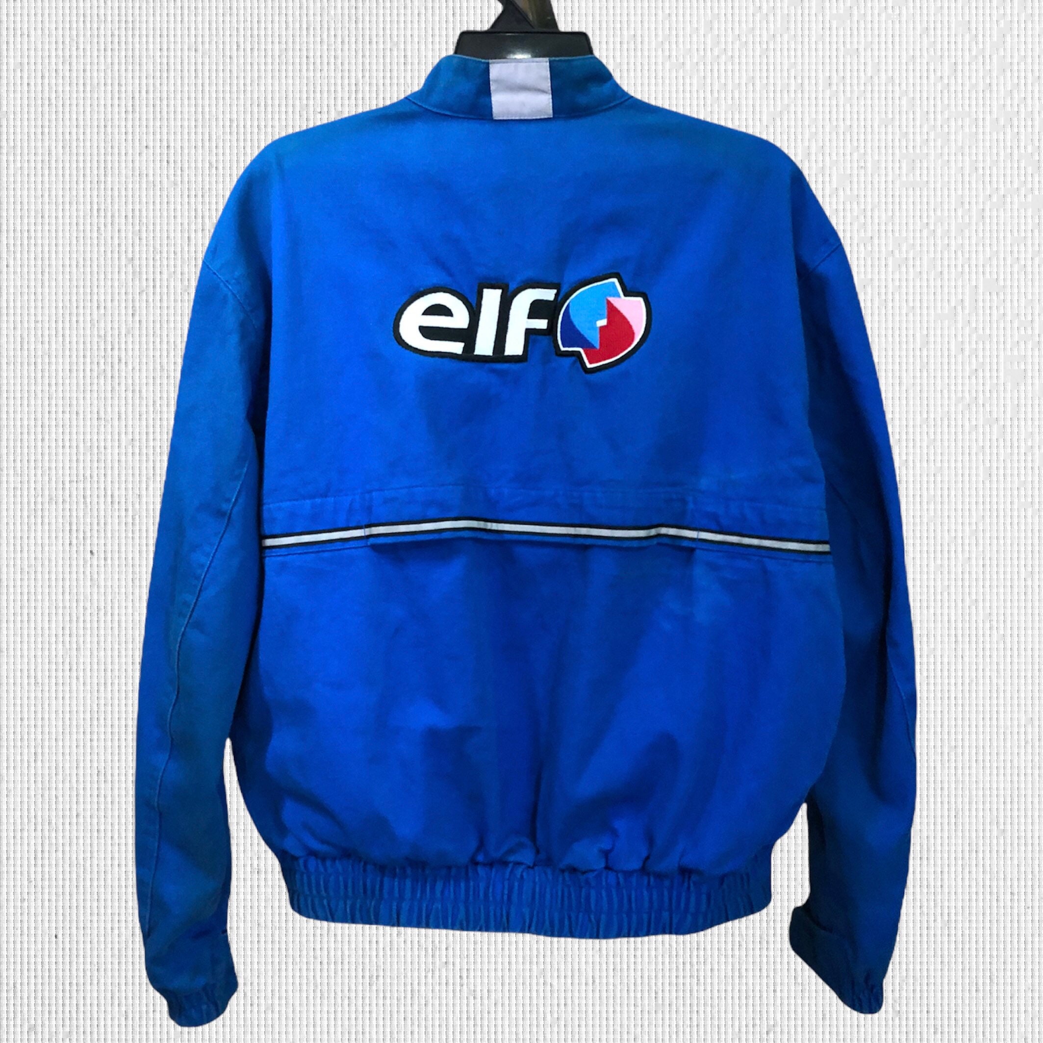 エルフ 訳ありelf Competition Jacket ブラック/グリーン Mサイズ