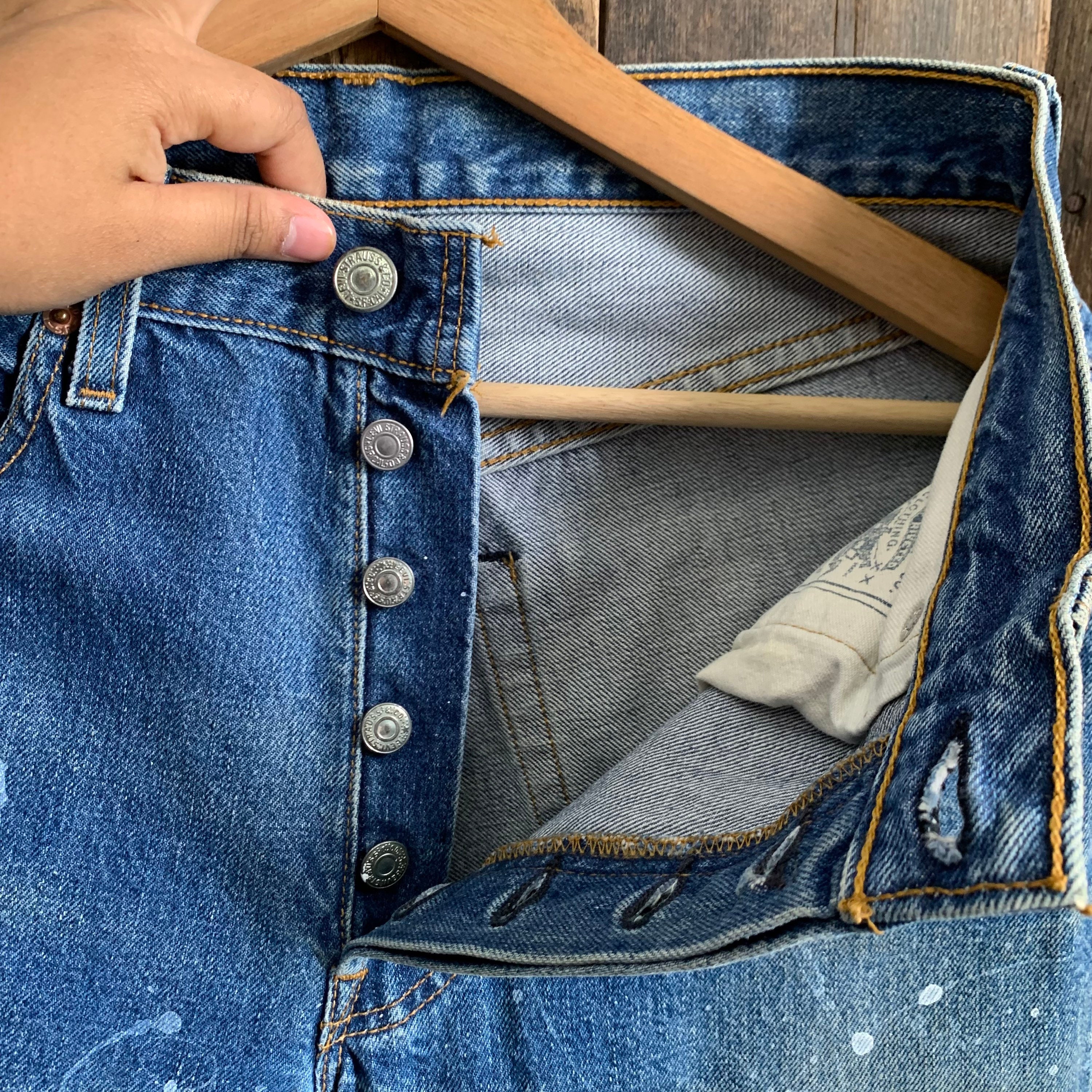 Vintage Levis 501 Big(e) 555 Distressed Denim Jeans - Etsy Vintage Levis 501 Big(e) 555 Distressed Denim Jeans - Etsy