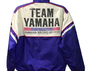 YAMAHA TEAM YAMAHA ジャケット 紫・白
