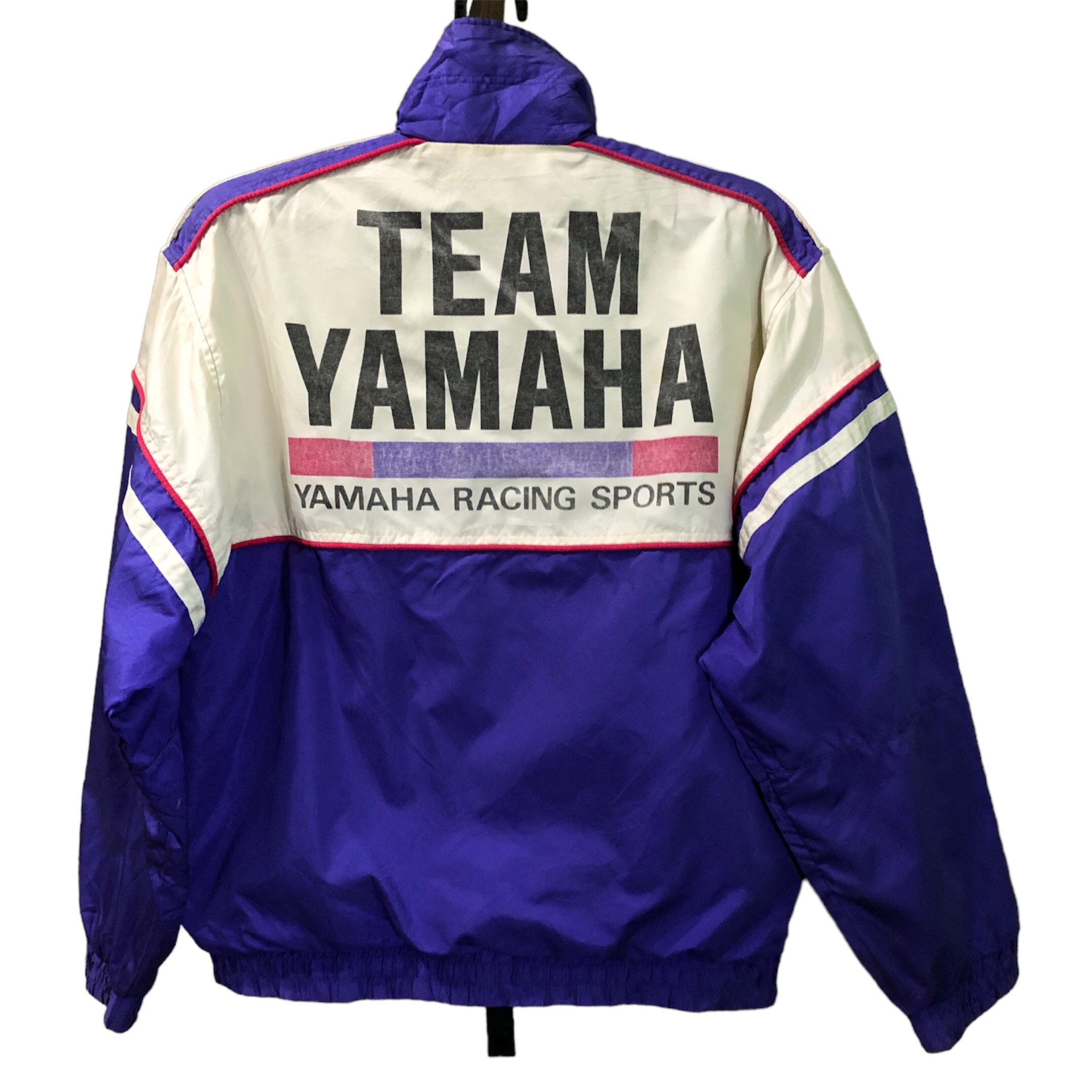 Vintage Team Yamaha Racing Bomber Jacket - Etsy Vintage Team Yamaha Racing Bomber Jacket - Etsy