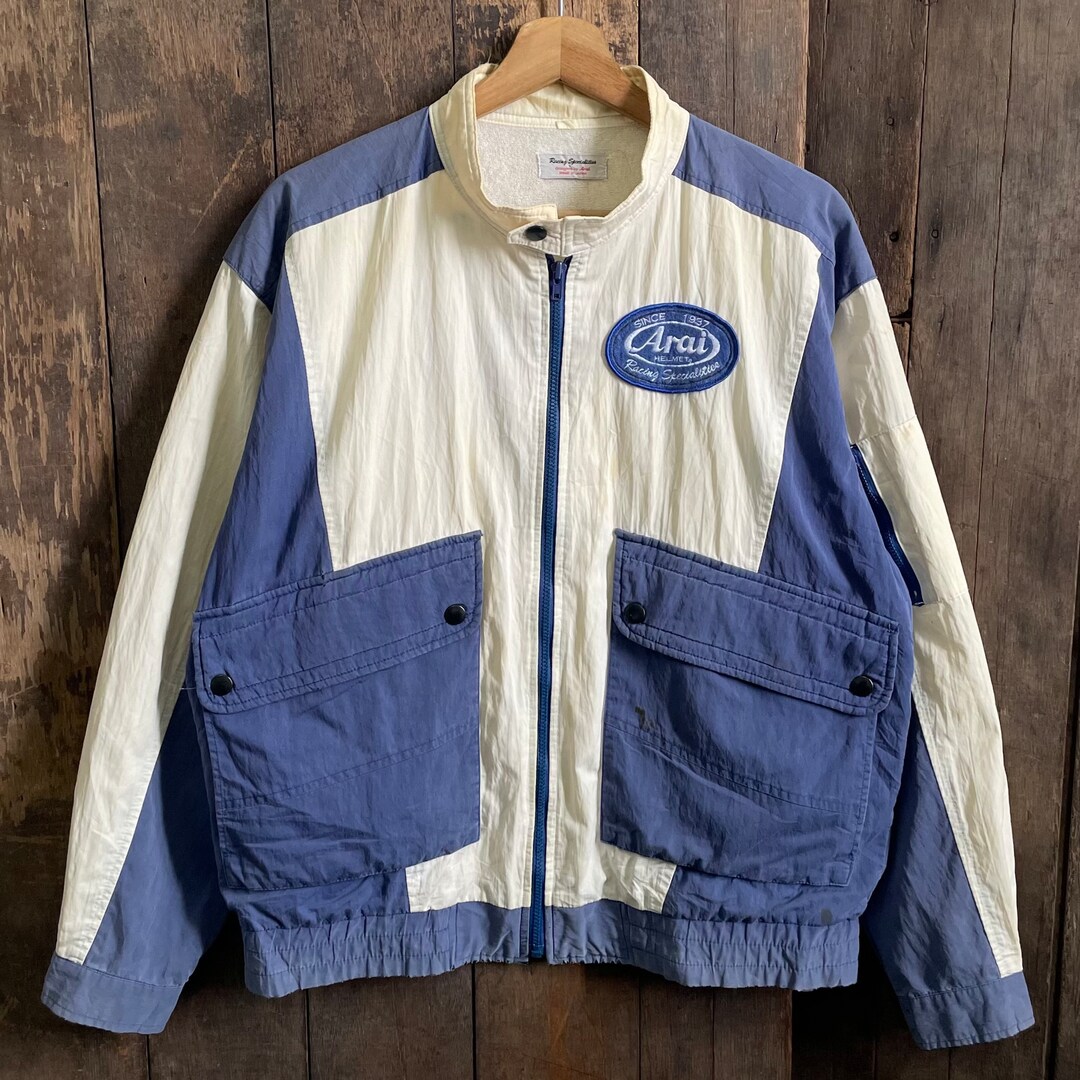 Vintage Arai Helmet Racing Jacket - Etsy