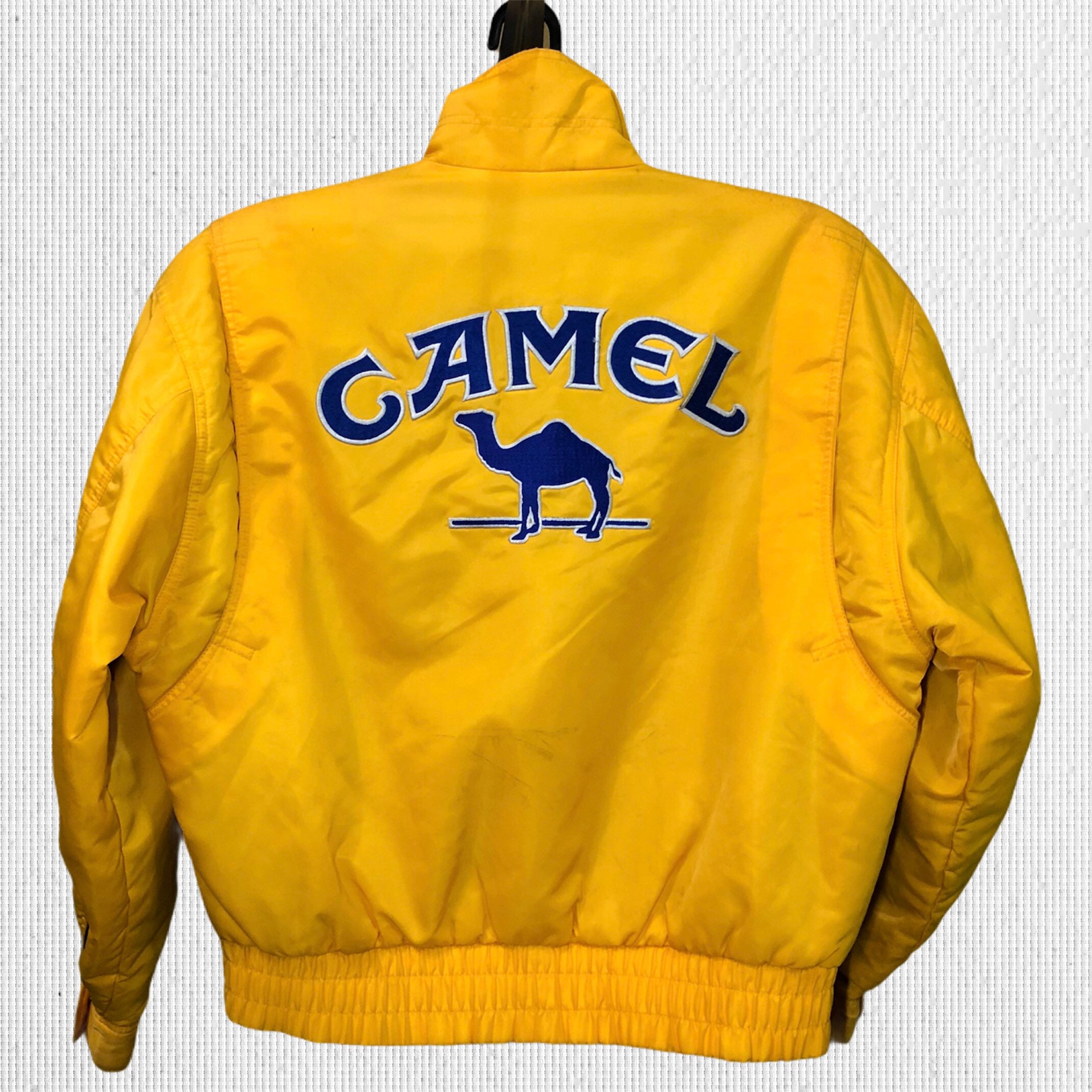 dormitar Analítico Ejército Vintage Camel Bomber Jacket - Etsy