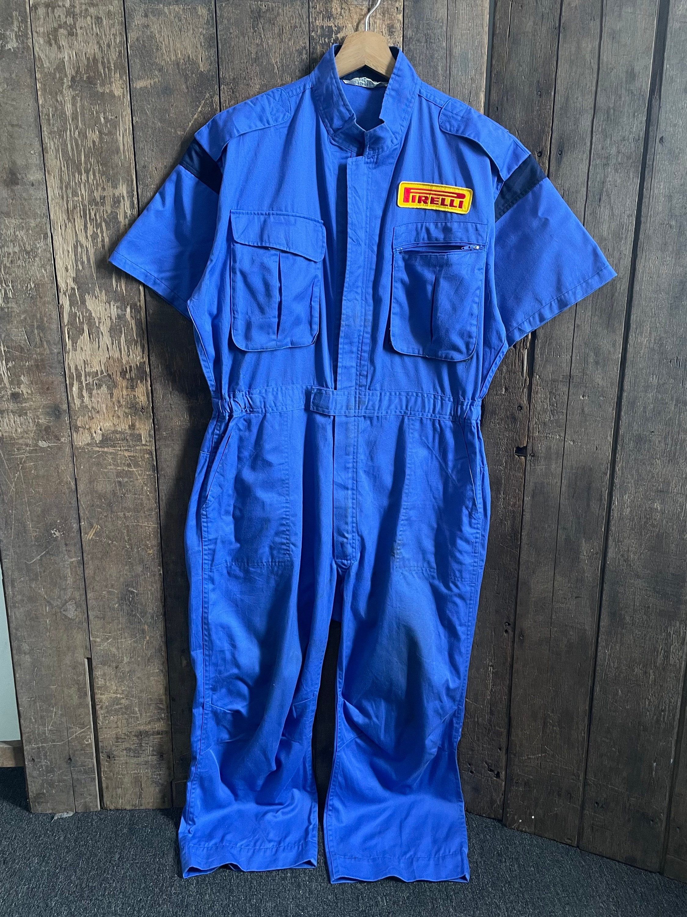 パンツ 80s PIRELLI Mechanic Overalls Engineer Vintage Pirelli Coveralls - Etsy