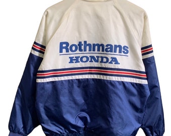 Vintage Honda Rothmans Racing Jacket - Etsy