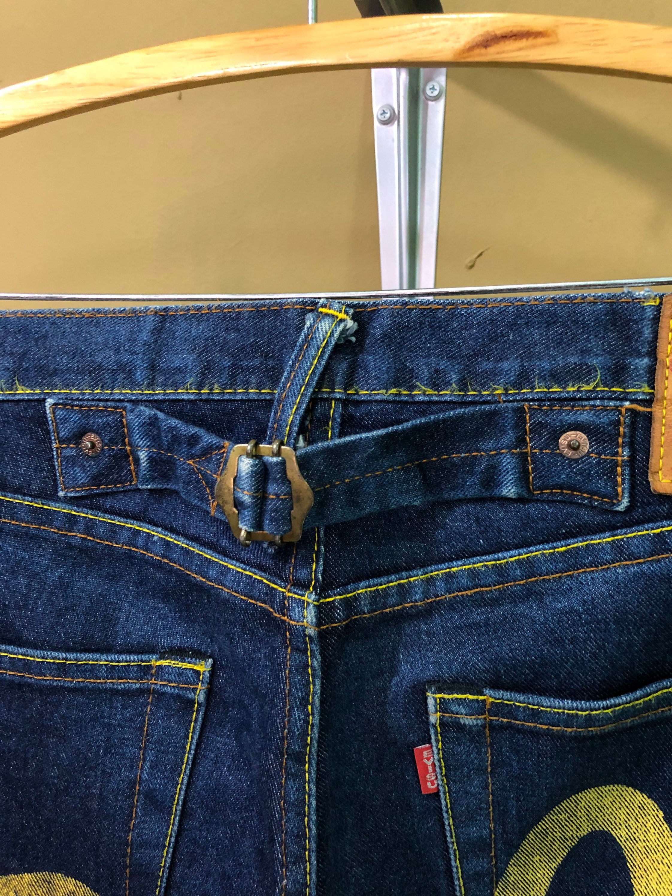 Evisu Denim Jeans - Etsy