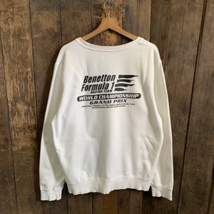 Vintage Benetton Formula 1 Racing Team Sweatshirt