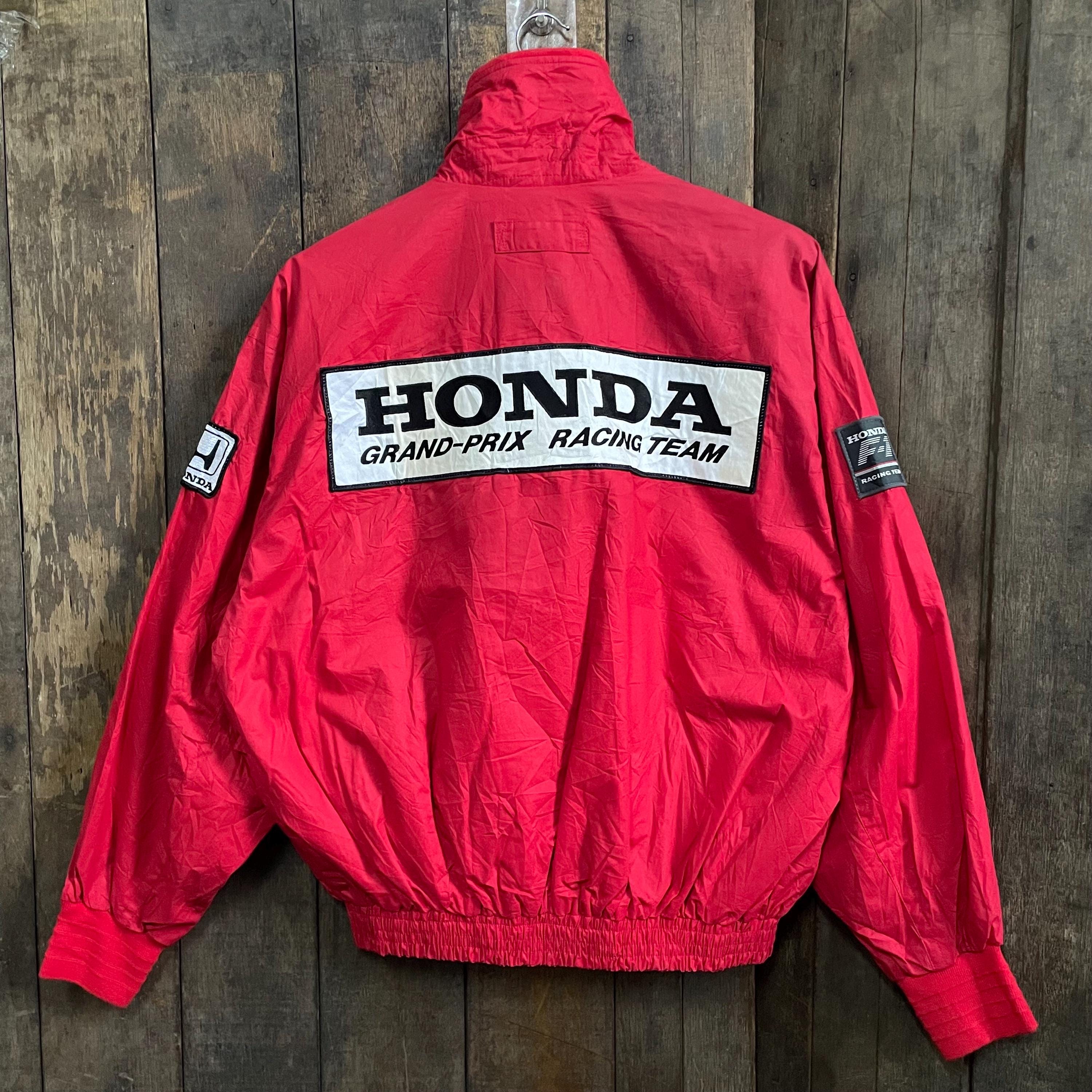 ブルゾン Honda Racing BlousonRed Vintage Honda Racing Jacket - Etsy