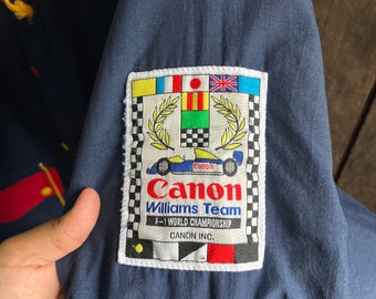超特価激安の商品をすべて F1 Williams Canon Vtg World Jacket Racing Team Championship アクセサリー