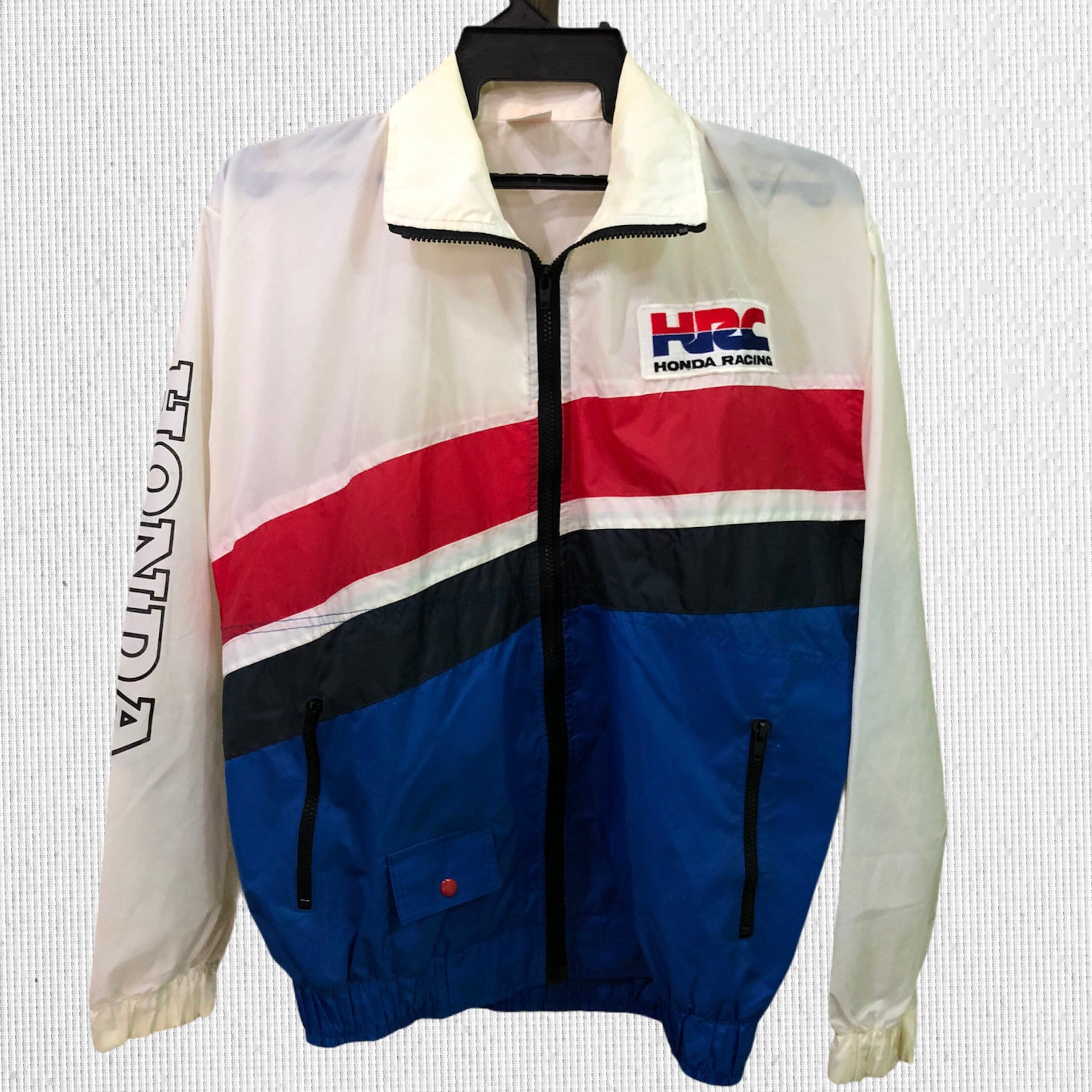 Vintage Honda HRC Light Jacket - Etsy Vintage Honda HRC Light Jacket - Etsy