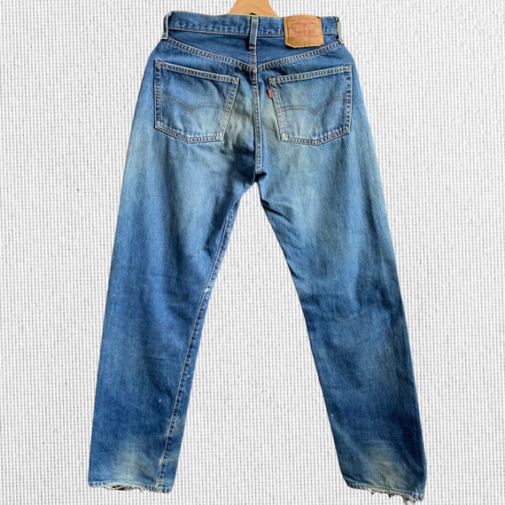 Vintage Levis 501 Big(e) 555 Distressed Denim Jeans - Etsy Vintage Levis 501 Big(e) 555 Distressed Denim Jeans - Etsy
