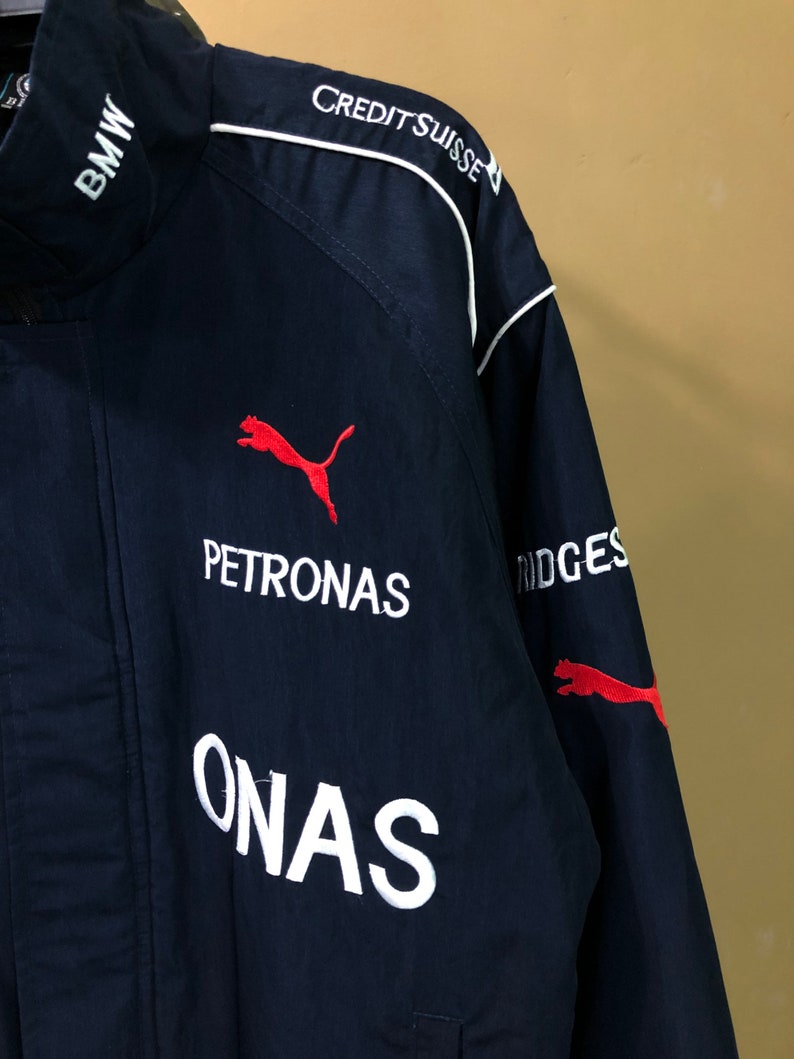 BMW Petronas Sauber F1 Racing Team Jacket - Etsy