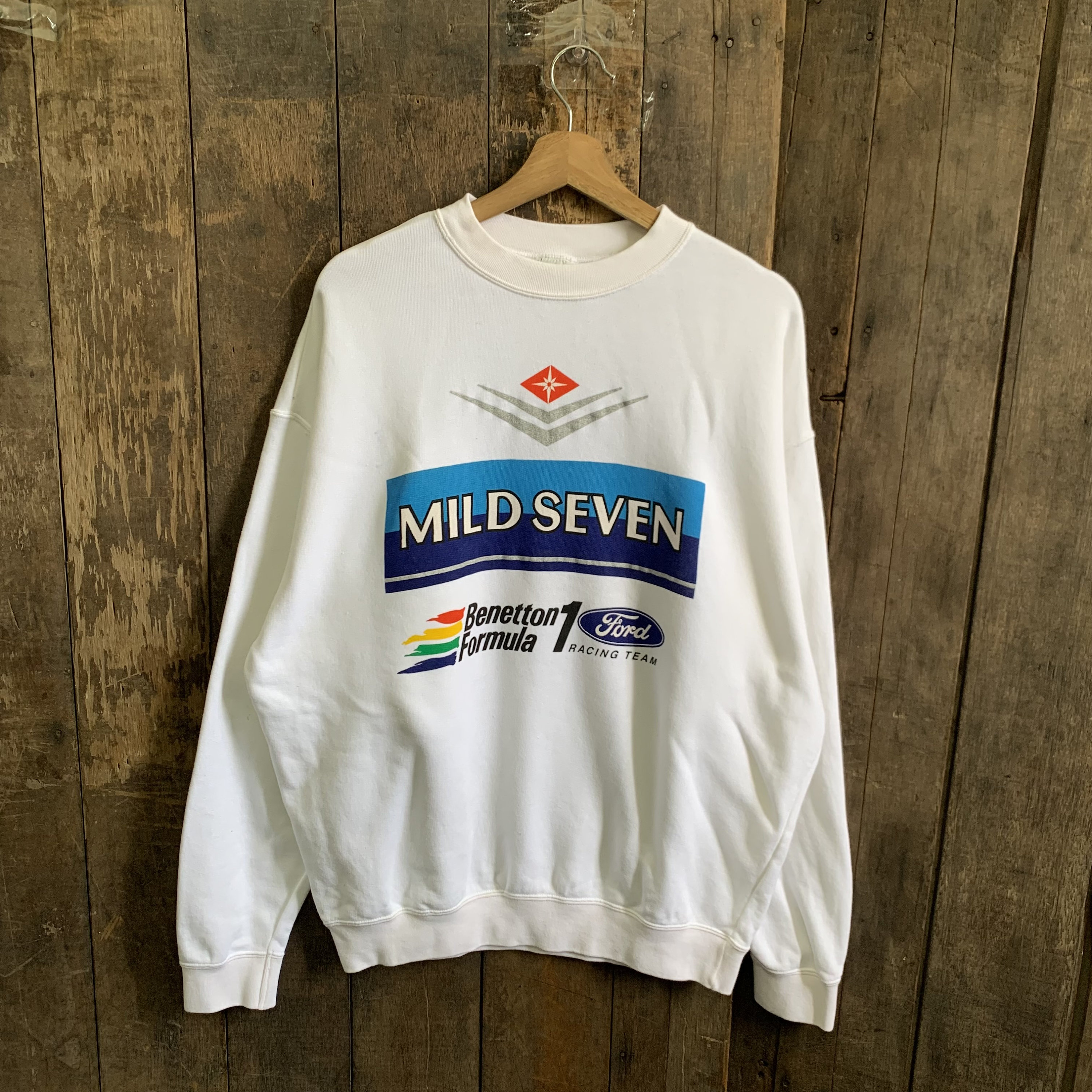 BENETTON Formula1 トレーナー Benetton F1 Racing 90s Vintage Sweatshirt Formula 1