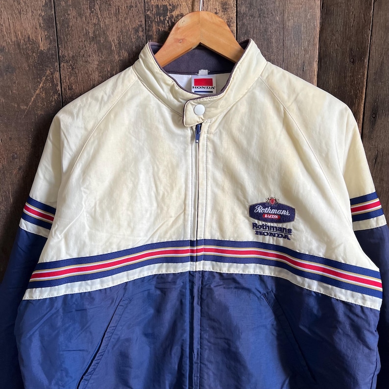 Rothmans Rally Jacket Vintage Rothmans Honda Racing Jacket - Etsy