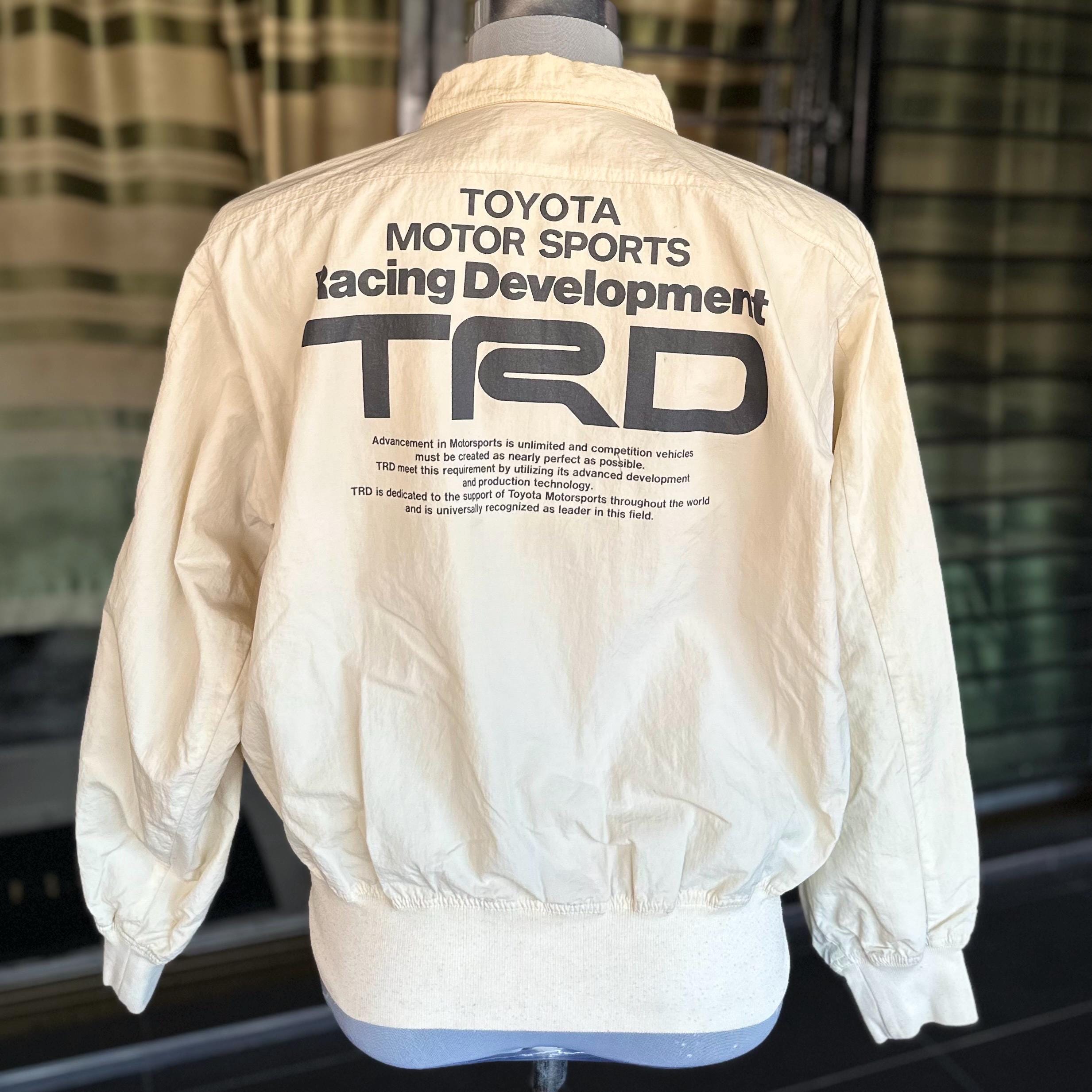 Toyota Trd Vintage Racing Jacket Red - Etsy