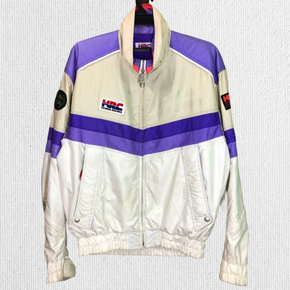 Vintage 90s HRC Honda Racing Light Jacket Etsy Ireland