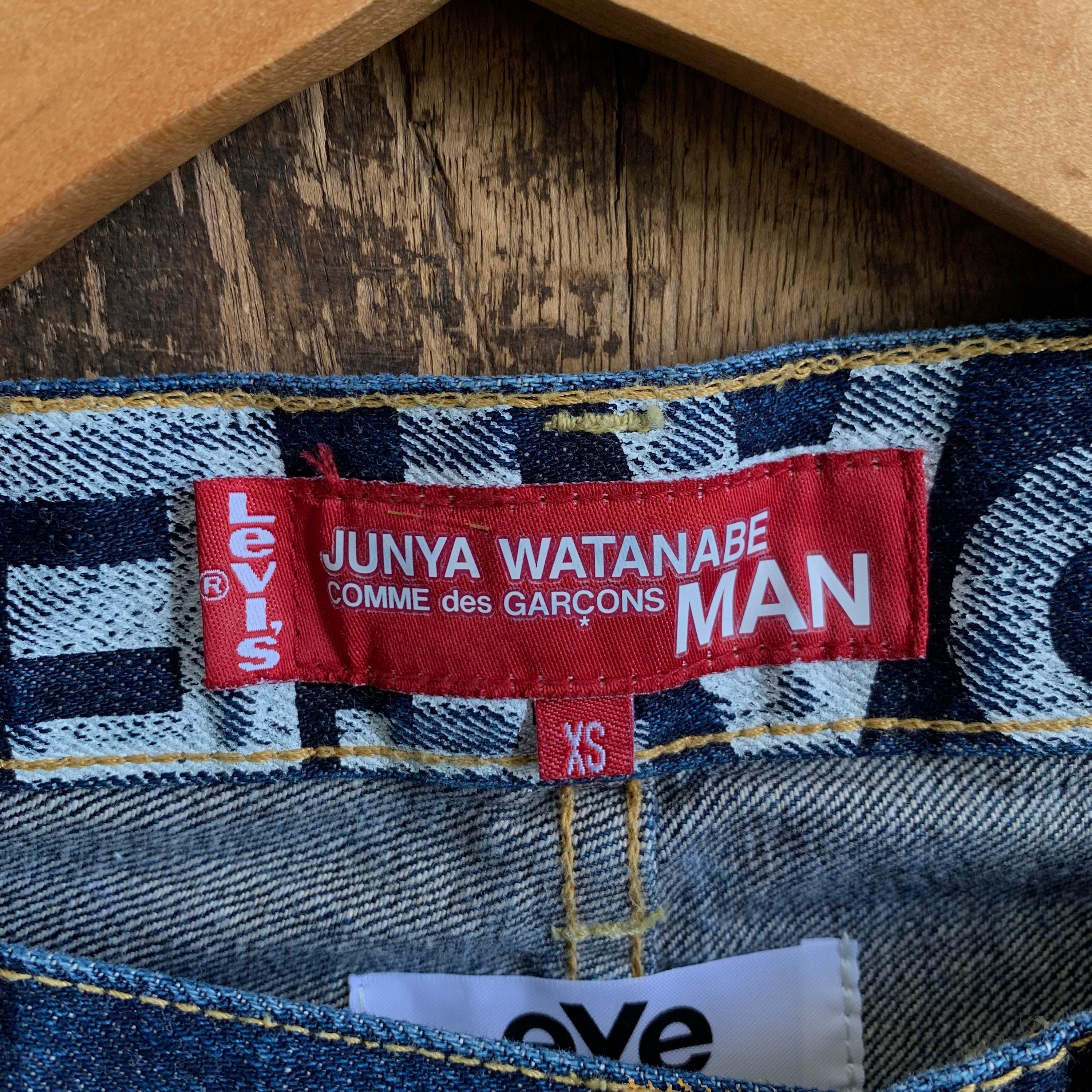 Junya Watanabe X Levi's AD2018 Painted Banner Selvedge Jeans - Etsy