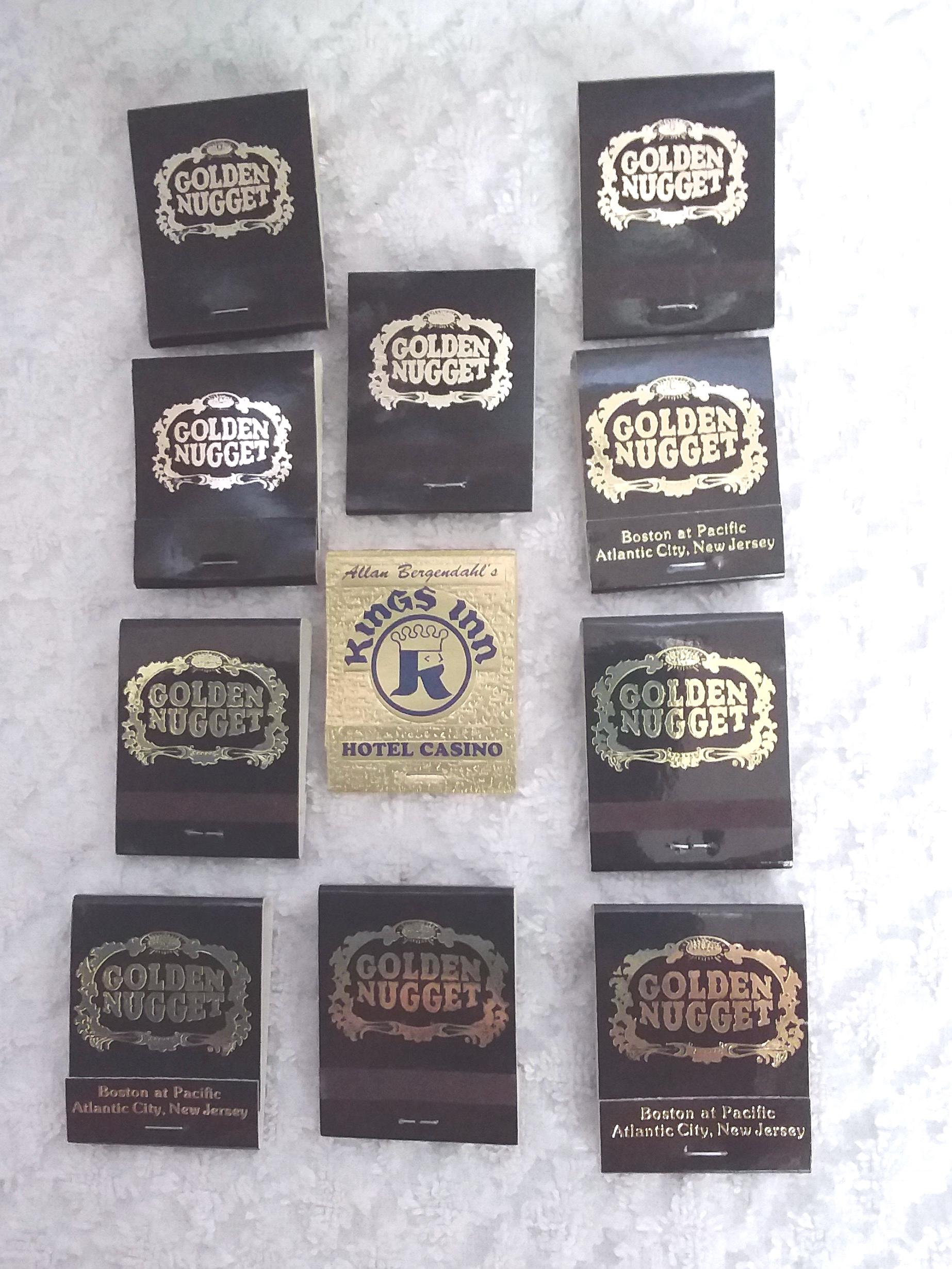 Vintage Golden Nugget Gambling Hall Matches | eBay