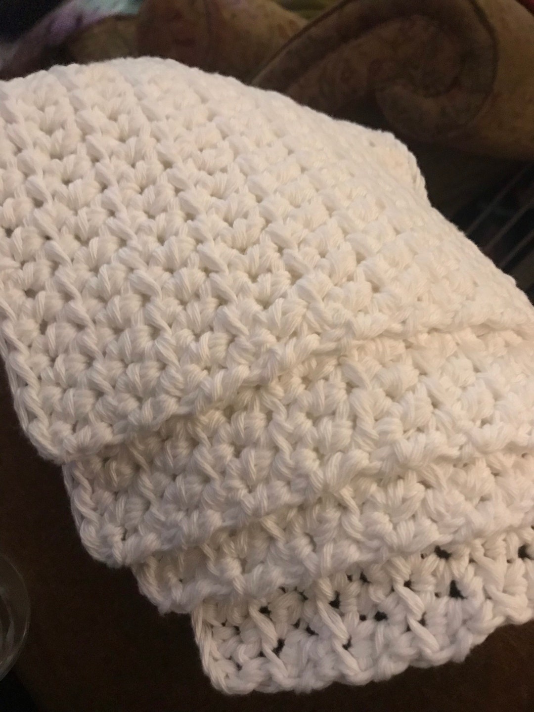 Patterned Kitchen Roll Reusable Cotton Kitchen Roll Sheets (crocheted) - Etsy