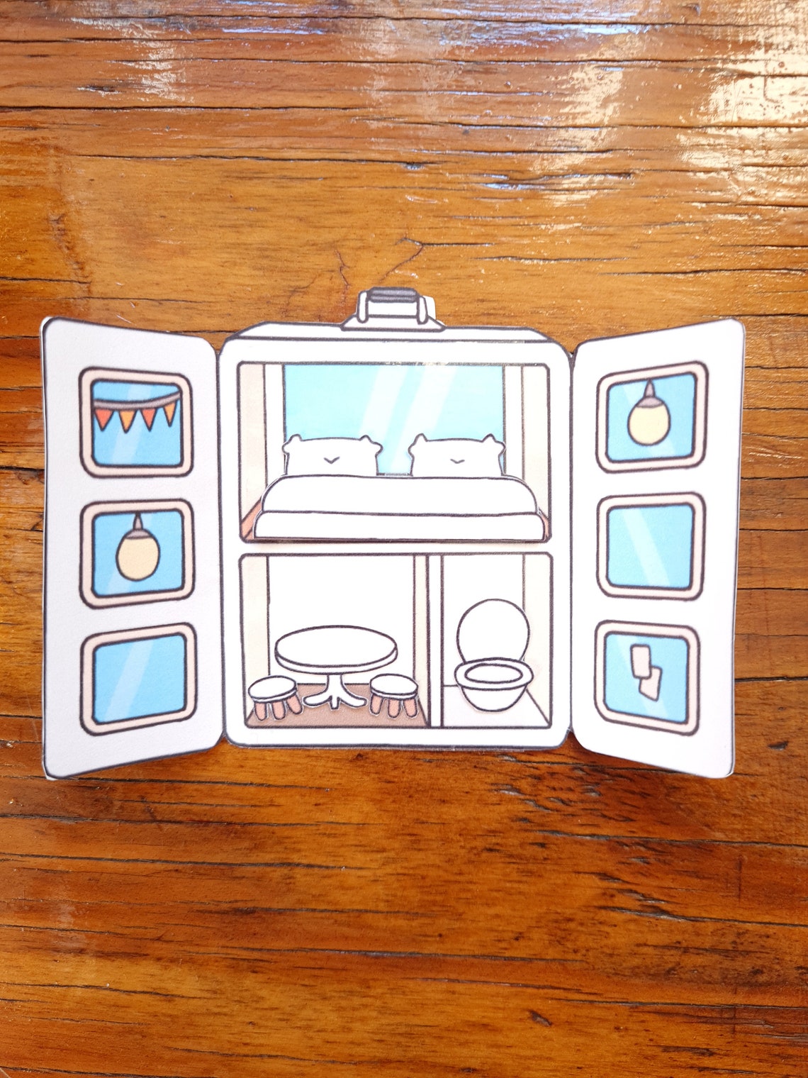 Toca Boca Crumpets House / Toca Life World / Papercrafts / DIY Etsy